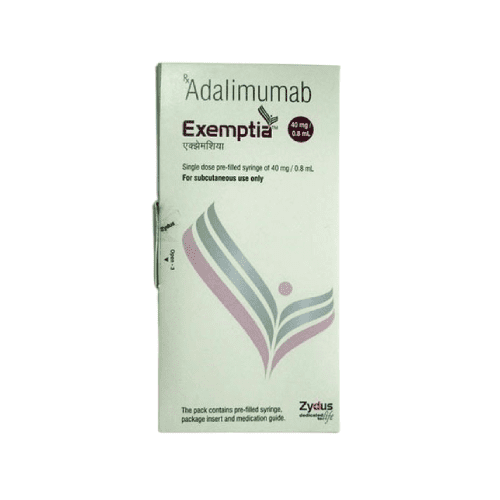 Exemptia (Adalimumab) Injection 40mg Wholesale Price India | Zydus | Aark Pharmaceuticals