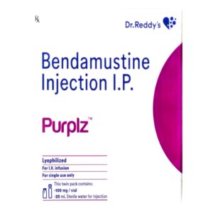 Purplz (Bendamustine) Injection authorized supplier price in India