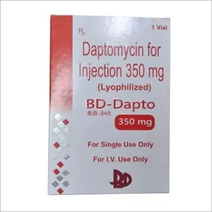 Bd Dapto (Daptomycin) Tablet authorized supplier price Delhi Patna Chandigarh Jodhpur Kolkata Lucknow India