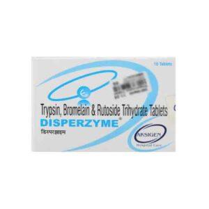 Disperzyme-Trypsin-Bromelain-Rutoside-Trihydrate Tablets