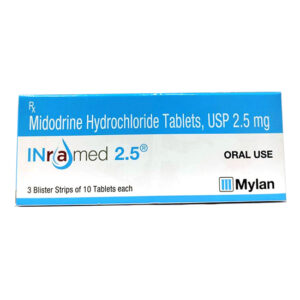 Inramed (Midodrine Hydrochloride) Tablet authorized supplier price India