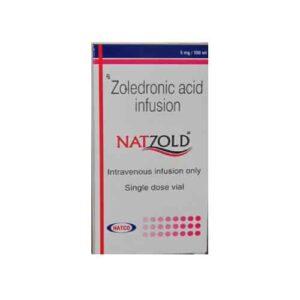 Natzold (Zoledronic Acid) Injection authorized supplier price in India
