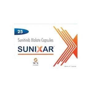 Sunixar (Sunitinib Malate) Capsules authorized supplier price in India