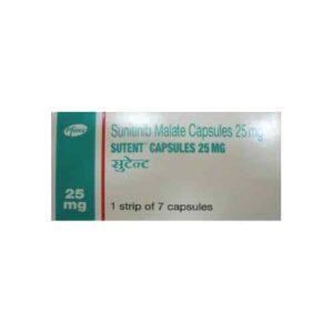 Sutent (Sunitinib Malate) Capsules authorized supplier price in India