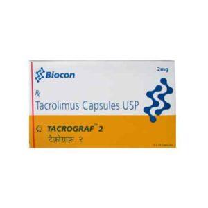 Tacrograf ((Tacrolimus)) Capsule authorized supplier price India