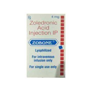 Zobone (Zoledronic Acid) Injection authorized supplier price in India