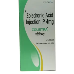 Zolistra (Zoledronic Acid) Injection authorized supplier price in India