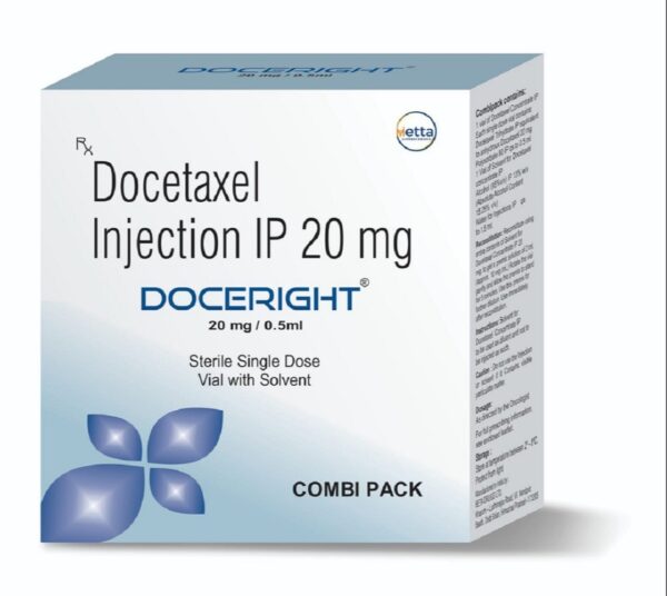 Doceright (Docetaxel) Injection authorized supplier price in India