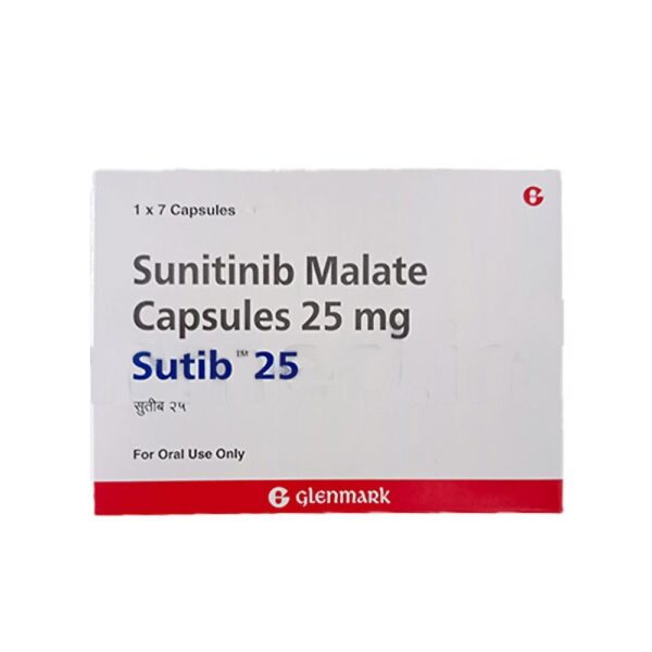 sutib 25mg capsules sunitinib malate