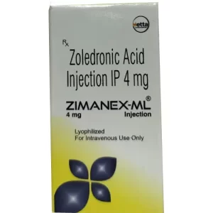 Zimanex-Ml (Zoledronic Acid) Injection authorized supplier price in India