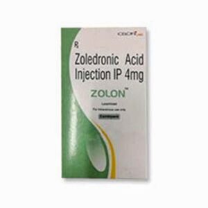 Zolon (Zoledronic Acid) Injection authorized supplier price in India