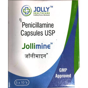 Jollimine (Penicillamine) Capsule authorized supplier price India