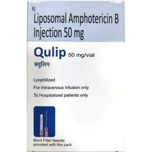 Qulip (Liposomal Amphotericin B) Injection authorized supplier price India