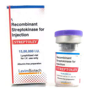 Streptolev (Recombinant Streptokinase) Injection authorized supplier price India