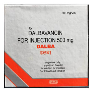 Dalba (Dalbavancin) For Injection authorized supplier price India