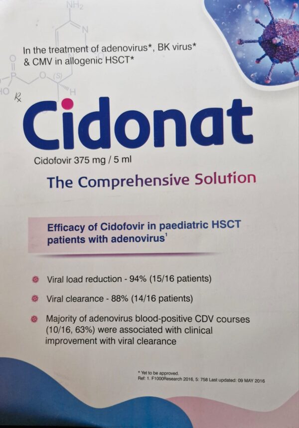 Cidonat (Cidofovir) Injection - Image 2