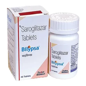 BILYPSA (Saroglitazar)Tablets distributor price Delhi chandigarh lucknow jodhpur patna kolkata India