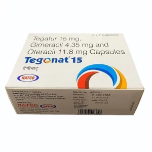 TEGONAT (Tegafur/gimeracil/oteracil) Capsules available price in Delhi India