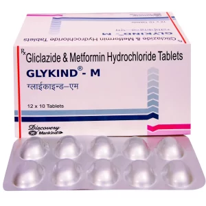 Glykind M (Gliclazide/Metformin) Tablets for diabetes. To buy call 9999156233, sales@aarkpharma.co.in. Get the distributor price Delhi chandigarh lucknow jodhpur patna kolkata India