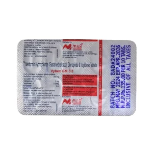 Vybex (Voglibose) Tablets distributor price Delhi chandigarh lucknow jodhpur patna kolkata India