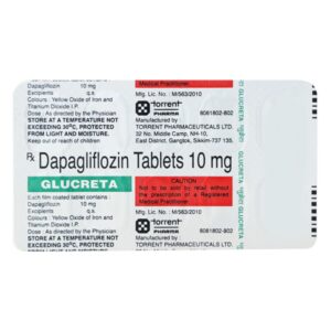 Glucreta (Dapagliflozin) Tablets for diabetes. To buy call 9999156233, sales@aarkpharma.co.in. Get the distributor price Delhi chandigarh lucknow jodhpur patna kolkata India