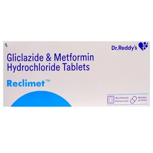 Reclimet (Gliclazide/Metformin) tablets for diabetes. To buy call 9999156233, sales@aarkpharma.co.in. Get the distributor price Delhi chandigarh lucknow jodhpur patna kolkata India