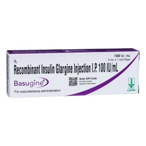 Basugine (Recombinant Insulin Glargine IP) distributor supplier price Delhi chandigarh lucknow jodhpur patna kolkata India