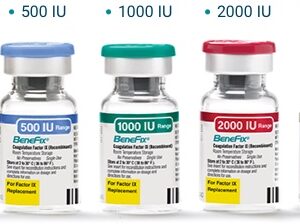 BeneFɪx [coagulation factor IX (recombinant)] lyophilized powder for solution, for intravenous use