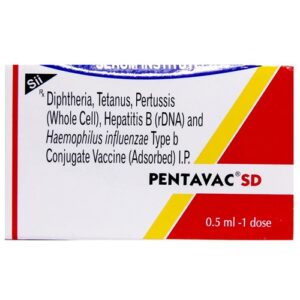 PENTAVAC SD Vaccine distributor price Delhi chandigarh lucknow jodhpur patna kolkata India