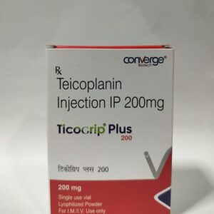 Ticogrip Plus (Teicoplanin) Injection distributor price Delhi chandigarh lucknow jodhpur patna kolkata mumbai India