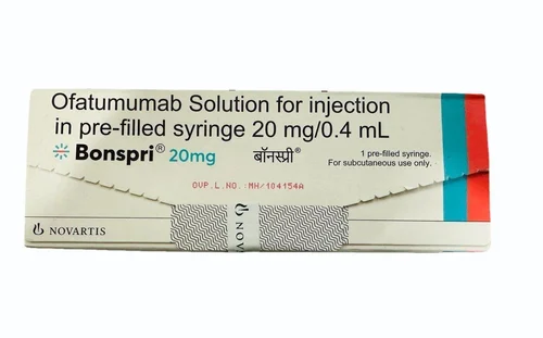 Bonspri (Ofatumumab) Injection distributor price Delhi chandigarh lucknow jodhpur patna kolkata mumbai India